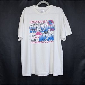 VTG Missouri Swim Diving Sports Tshirt Vintage